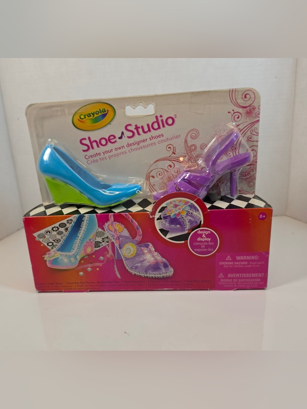 Crayola Creations Shoe Studio Set Create Your Own Designer Shoes 2013